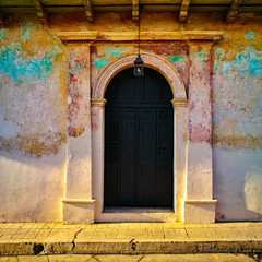 Fototapeta na wymiar Doorway in Mexico
