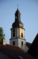 Fototapeta na wymiar Kirche in Löwenstein