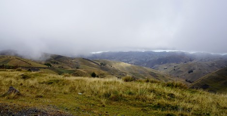 Fototapeta na wymiar The mysterious Andes