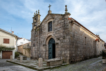 Fototapeta na wymiar historic center of the village Melgaco, Portugal