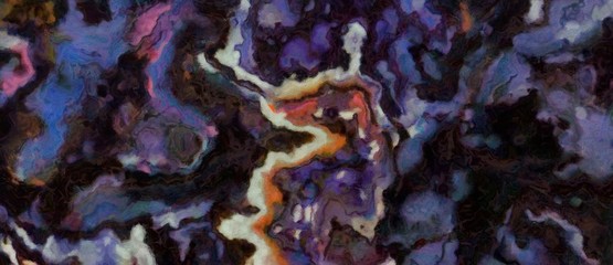 Detailed close-up grunge clouds abstract background. Dry brush strokes hand drawn oil painting on canvas texture. Creative simple pattern for graphic work, web design or wallpaper.