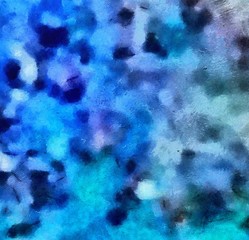 Close up oil paint abstract background. Art textured brushstrokes in macro. Part of painting. Old style artwork. Dirty watercolor texture. Modern pattern. Chaotic splashes. Multi-colors design.