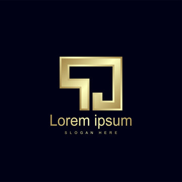Initial Letter PC Logo Template Vector Design