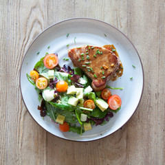 Seared Ahi with Salad