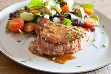 Seared Ahi with Salad
