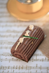 bûche de noël,pâtisserie