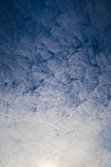 blue abstract cloud background