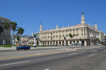 Fototapeta na wymiar Cuba Havana , Great Theater of Havana
