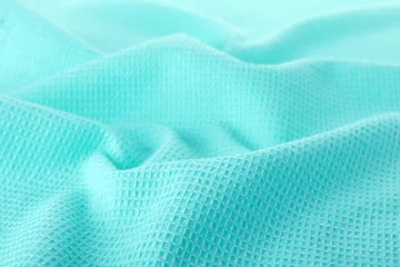 Deurstickers Texture of textile table napkin, closeup view © New Africa