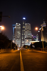 Shanghai at night