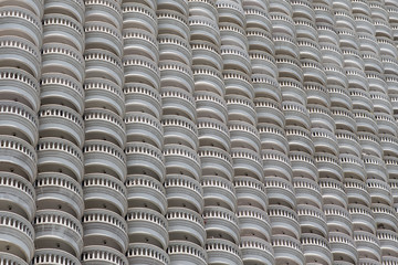 Pattern of Balcony on the building