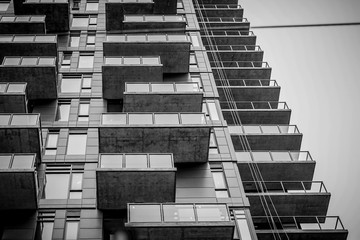A new apartment tower in Calgary downtown