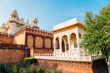 Fototapeta premium Jaswant Thada historical architecture in Jodhpur, India