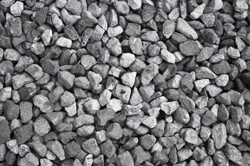 Gravel stone , pebble stone use in construction, rocks background