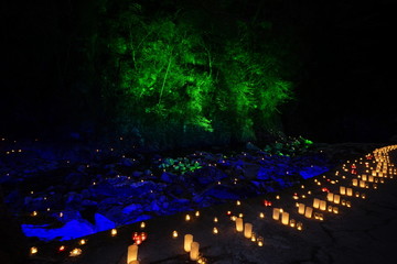 クリスマスキャンドルナイト・煌きライトアップ