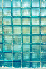 Blue glass blog background