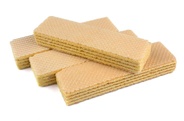 Wafers stick isolated on white background
