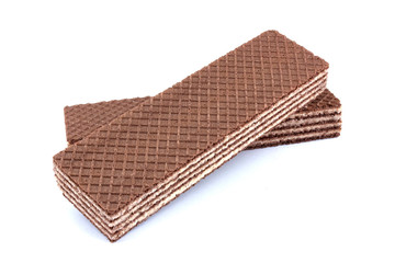 Wafers stick isolated on white background