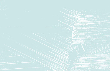 Grunge texture. Distress blue rough trace. Curious