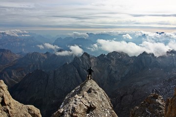 Gipfel Dolomiten Marmolada