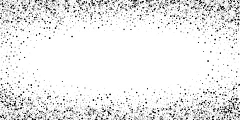 Scattered dense balck dots. Dark points dispersion