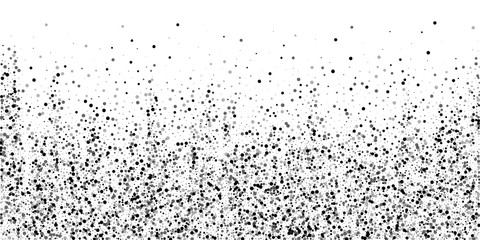 Scattered dense balck dots. Dark points dispersion