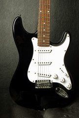Plakat Electric guitar on a gray background