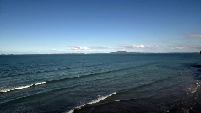 Over the sea
