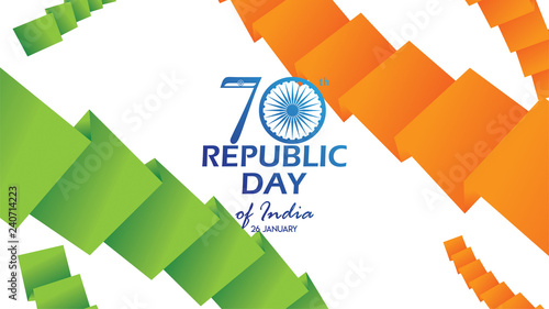 Creative Poster Banner Or Flyer For Republic Day Of India 26