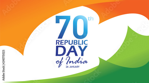 Creative Poster Banner Or Flyer For Republic Day Of India 26