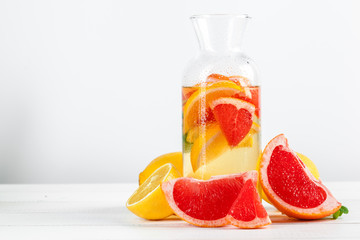 Citrus lemonade,summer drink.