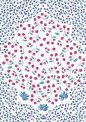 Blueberry and currant watercolor card frame. berry decor. Invitation card, wedding ceremony, postcard. Flow colorful drops. Beautiful pastel color. Menu for cafe