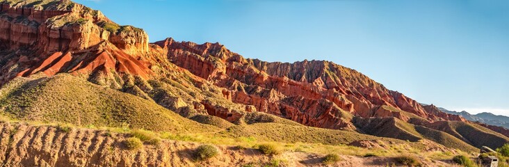 panorama of Guide National geopark 