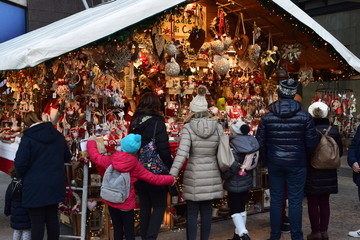 Trentino Alto Adige - mercatini di Natale - obrazy, fototapety, plakaty