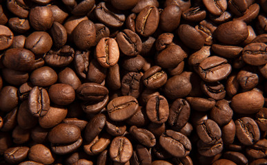 Coffee beans, close-up