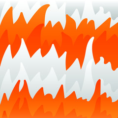 Fox tail background vector illustration flat desing