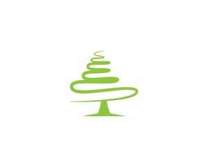 Pine tree logo icon