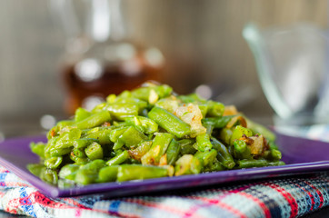 fried green beans