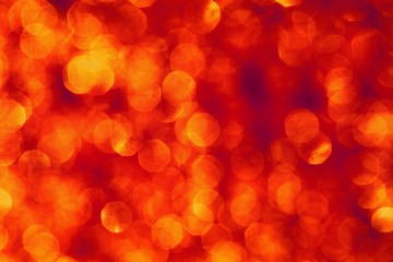 lots of flying multi colored light bokeh texture - fantastic abstract photo background