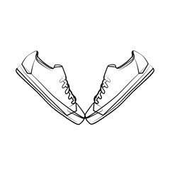 drawing Shoe lines