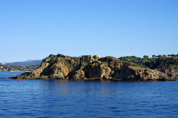 Fototapeta premium presqu'ile de Giens - littoral