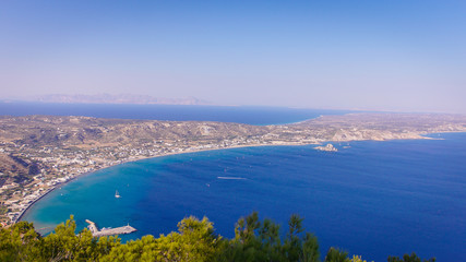 Baie de kefalos ilot de Kos