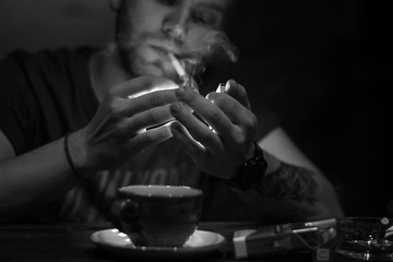 coffee and cigarettes