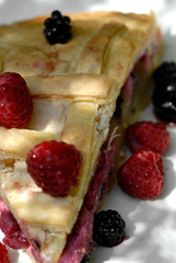 Gâteau aux fruits rouges