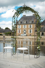 Décoration de table de mariage