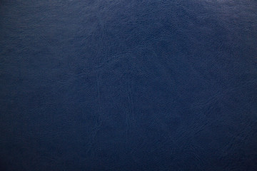 Dark blue textured leather background. Abstract leather texture. - obrazy, fototapety, plakaty
