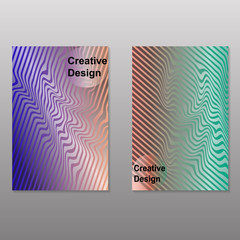 Abstract covers design. Minimalist geometric template. Vector illustration.