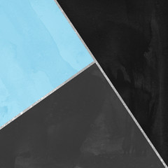 Modern blue contemporary background. Luxury girlish texture. Delicious and clean backdrop with geometric and artistic elements.