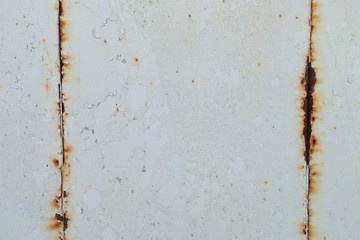 Rusty gray metallic paint paint texture vertical stripes wall