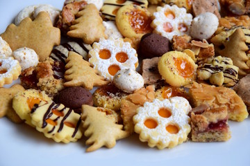 Weihnachtsgebäck, Weihnachtskekse, Kekse, Plätzchen